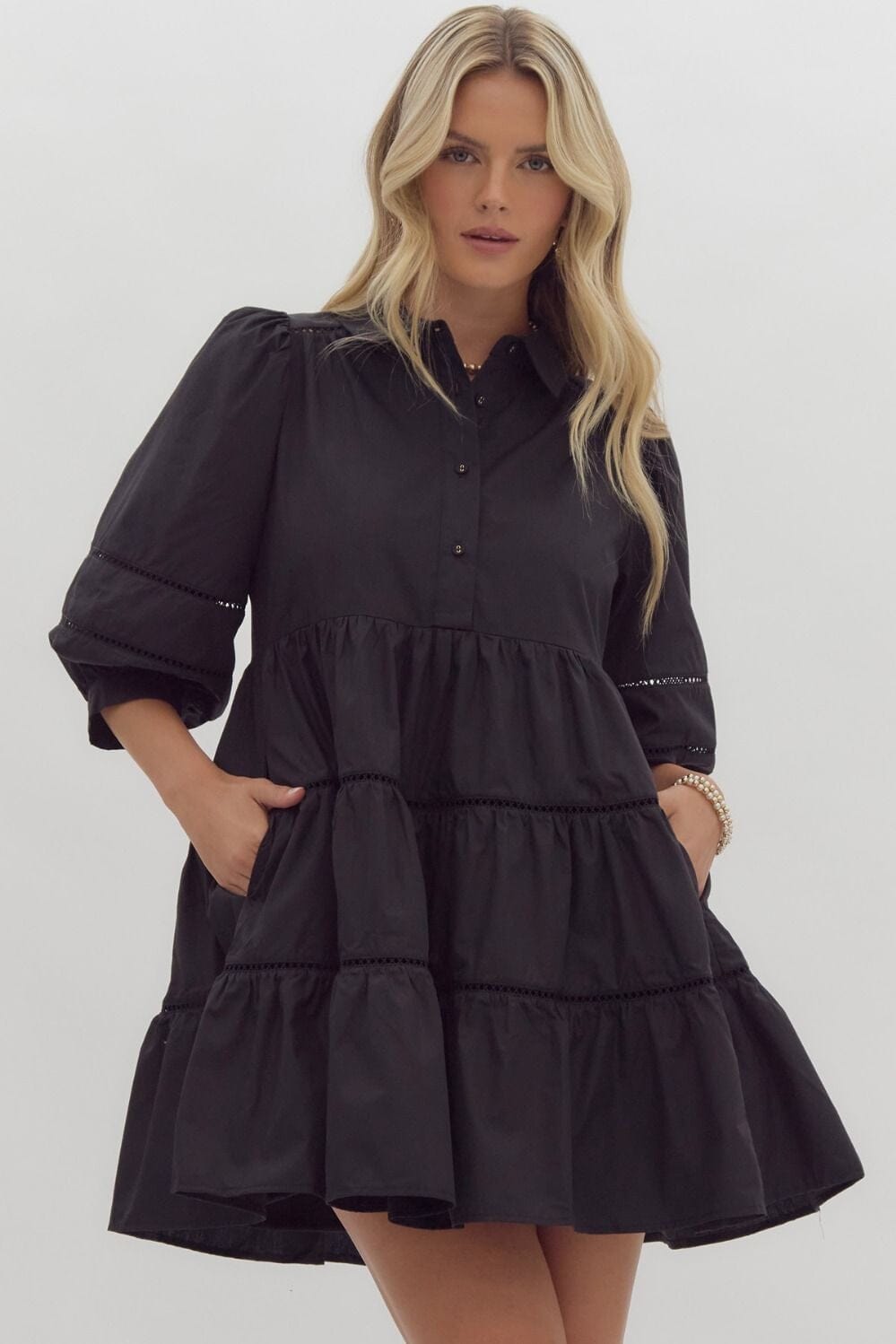 Barb Black Dress The Happy Southerner 