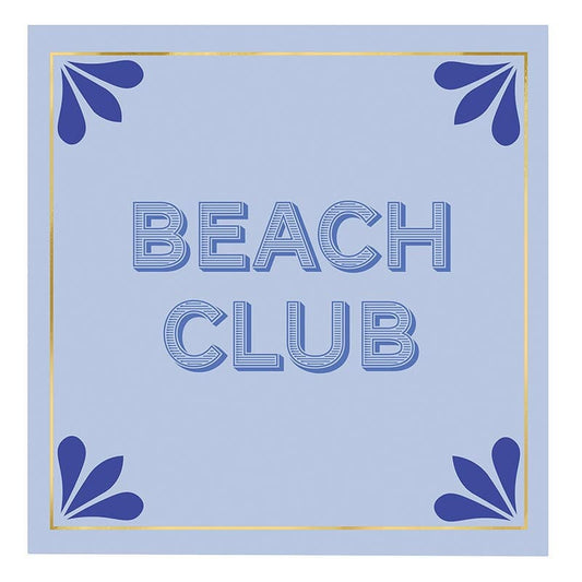 Beach Club Napkins - 20ct The Happy Southerner 