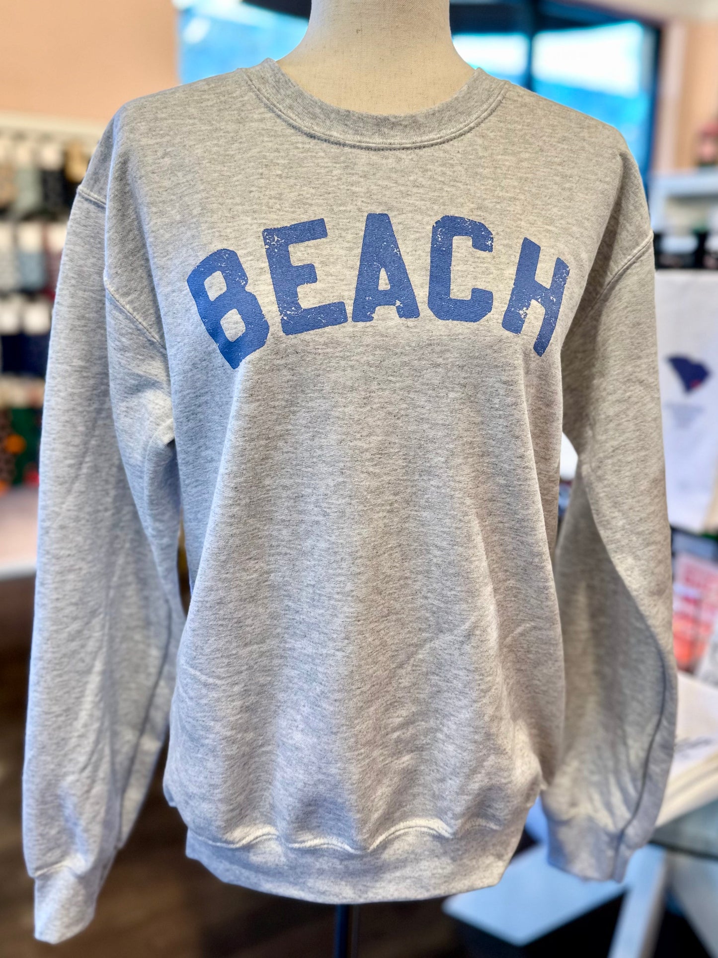 Beach Crewneck Sweatshirt The Happy Southerner 