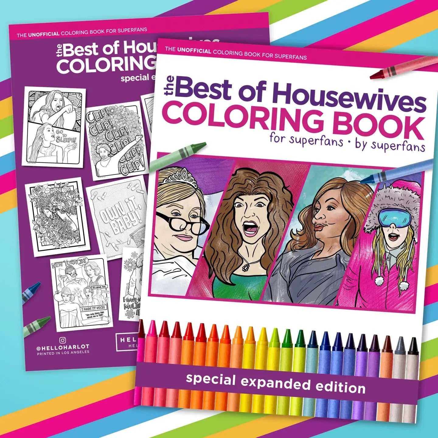 Beverly Hills Housewives Coloring Book The Happy Southerner 