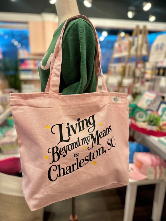 Beyond My Means Tote Bag The Happy Southerner 