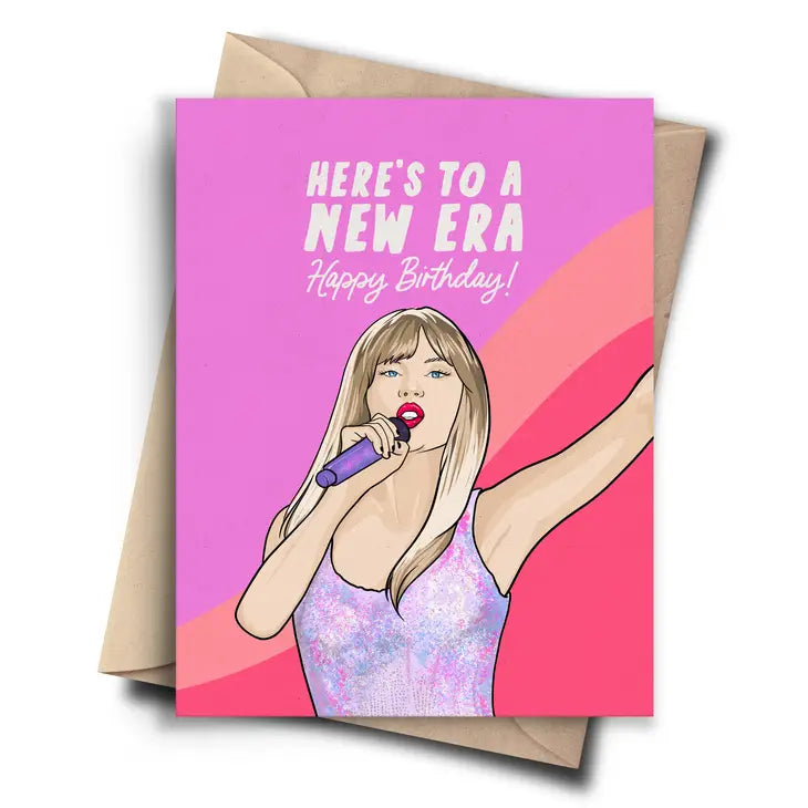 Birthday Era - Taylor Swift Birthday Era Card The Happy Southerner 