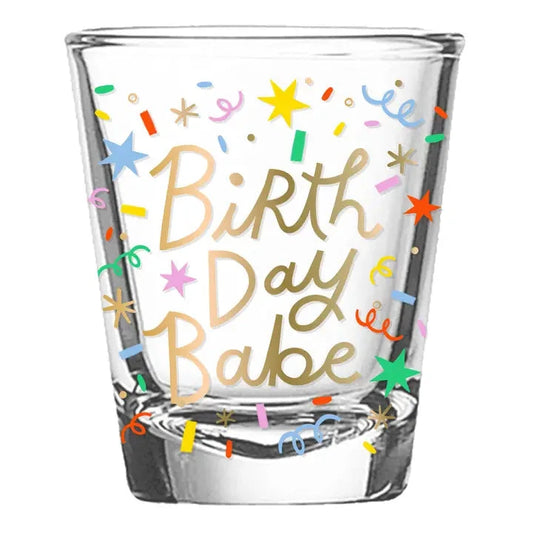 Birthdayshorty Shot Glass | Birthday Babe The Happy Southerner 