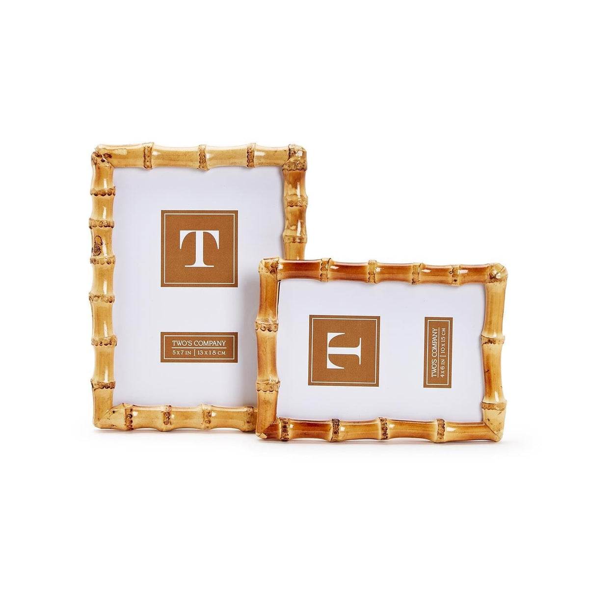 Blonde Faux Bamboo Photo Frame/4x6 The Happy Southerner 