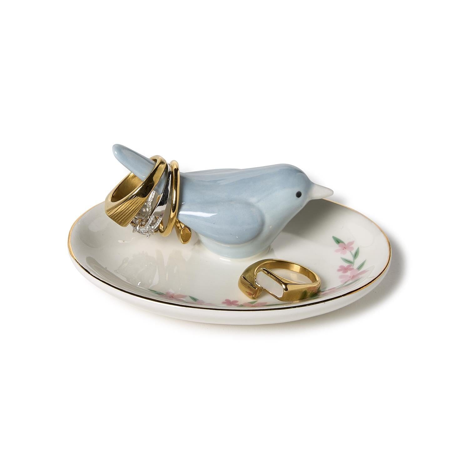 Blue Bird Ring Trinket The Happy Southerner 