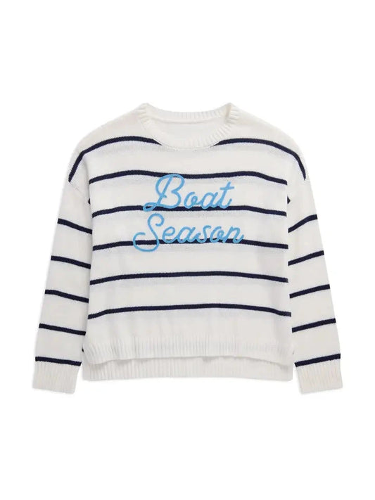 Boat Season Relaxed Fit Sweater The Happy Southerner 