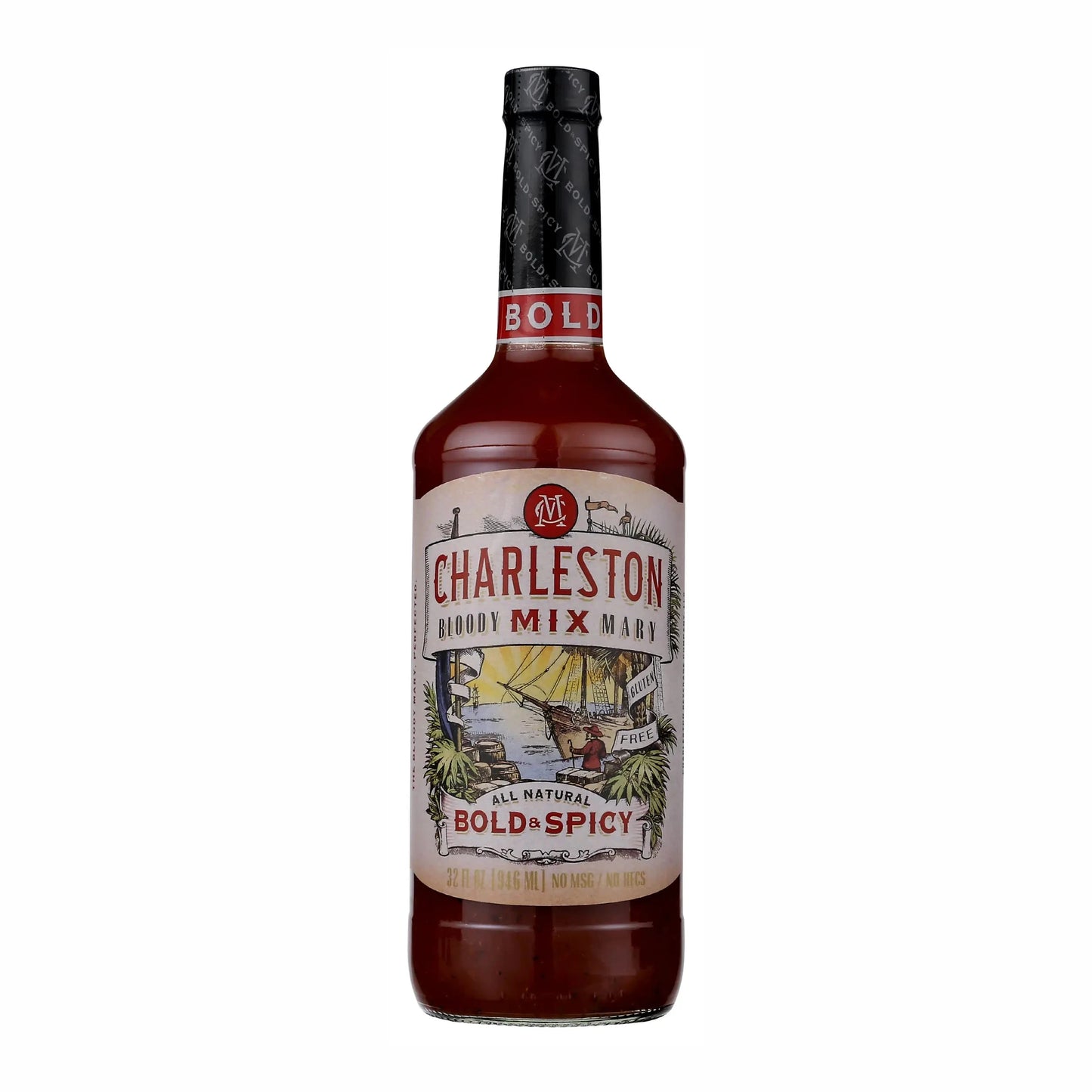 Bold & Spicy Bloody Mary Mix-32oz Bottle The Happy Southerner 