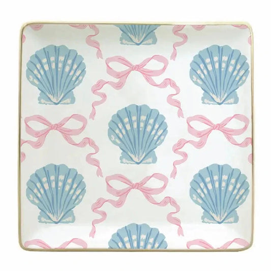 Bow Sea Shell Trinket The Happy Southerner 