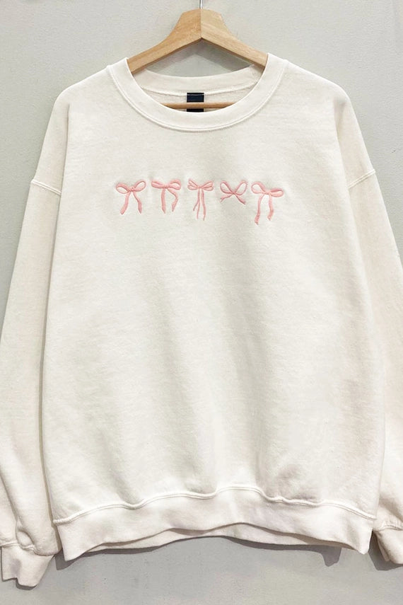 Bow Sweatshirt The Happy Southerner 