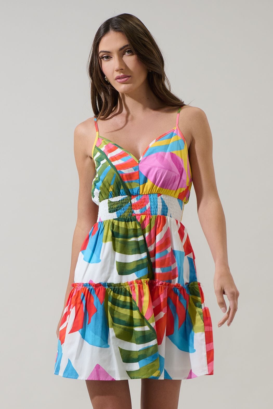 Breezy Palms Mini Dress The Happy Southerner 