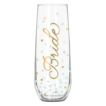 Bride Champagne Glass The Happy Southerner 