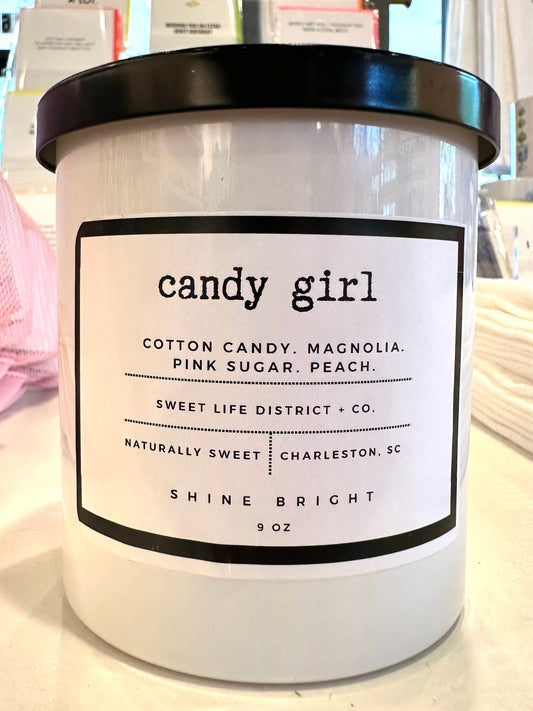 Candy Girl Candle - Single Wick The Happy Southerner 