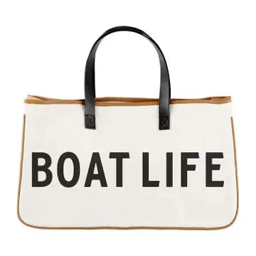 Canvas Tote - Boat Life The Happy Southerner 