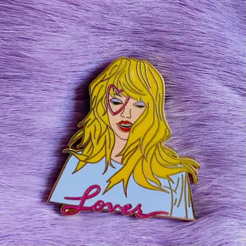 Taylor Swift Lover Enamel Pin