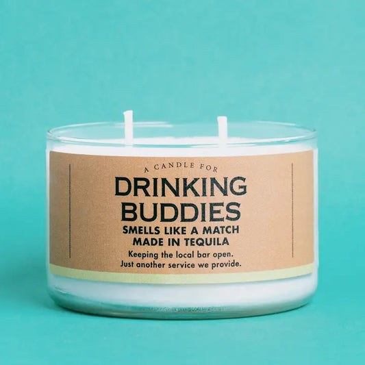 A Candle For Drinking Buddies | Funny Candle