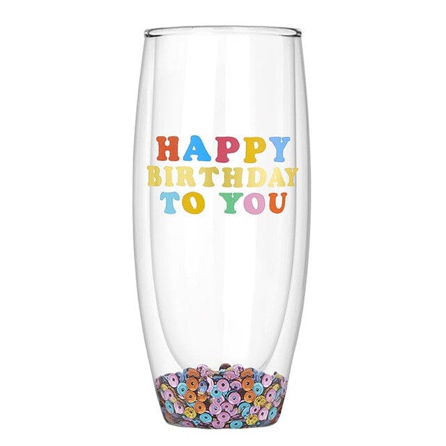 Champagne Glass - HBD To You The Happy Southerner 