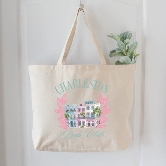 Charleston Brunch Club Tote Bag The Happy Southerner 