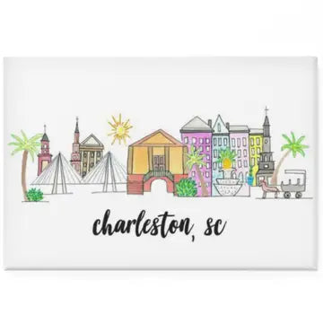 Charleston Downtown Magnet The Happy Southerner 