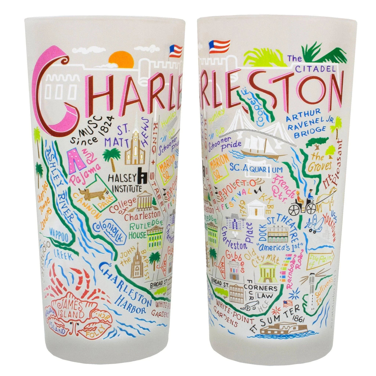 Charleston Drinking Glass The Happy Southerner 