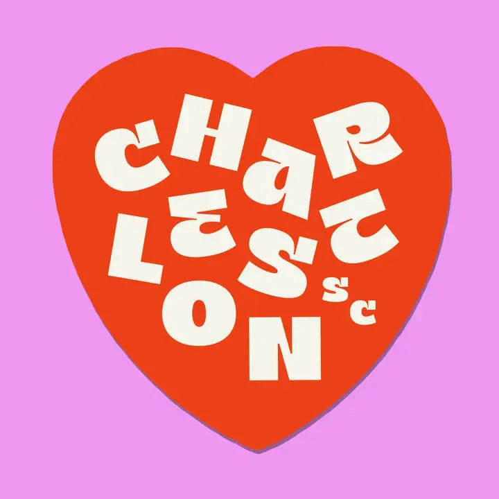 Charleston Heart Sticker The Happy Southerner 