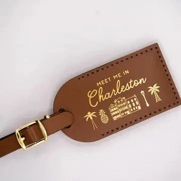 Charleston Luggage Tag The Happy Southerner 