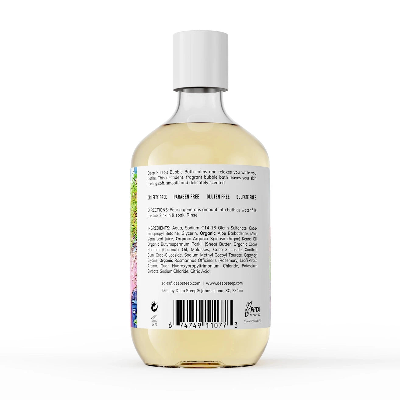 Charleston Rainbow Row Bubble Bath 17oz - Strawberry Plum The Happy Southerner 