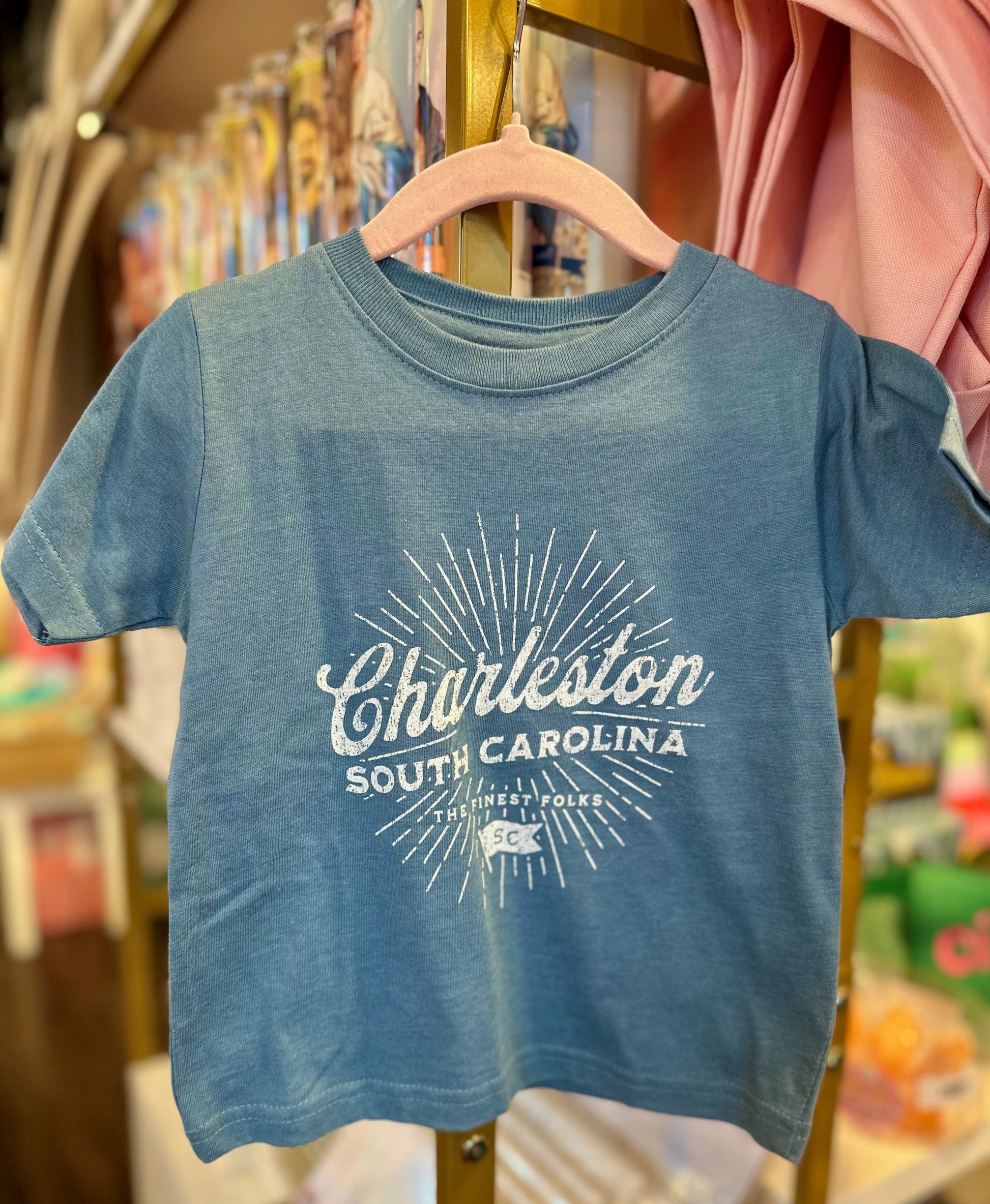 Charleston, SC Custom Toddler Sunburst Shirt The Happy Southerner 