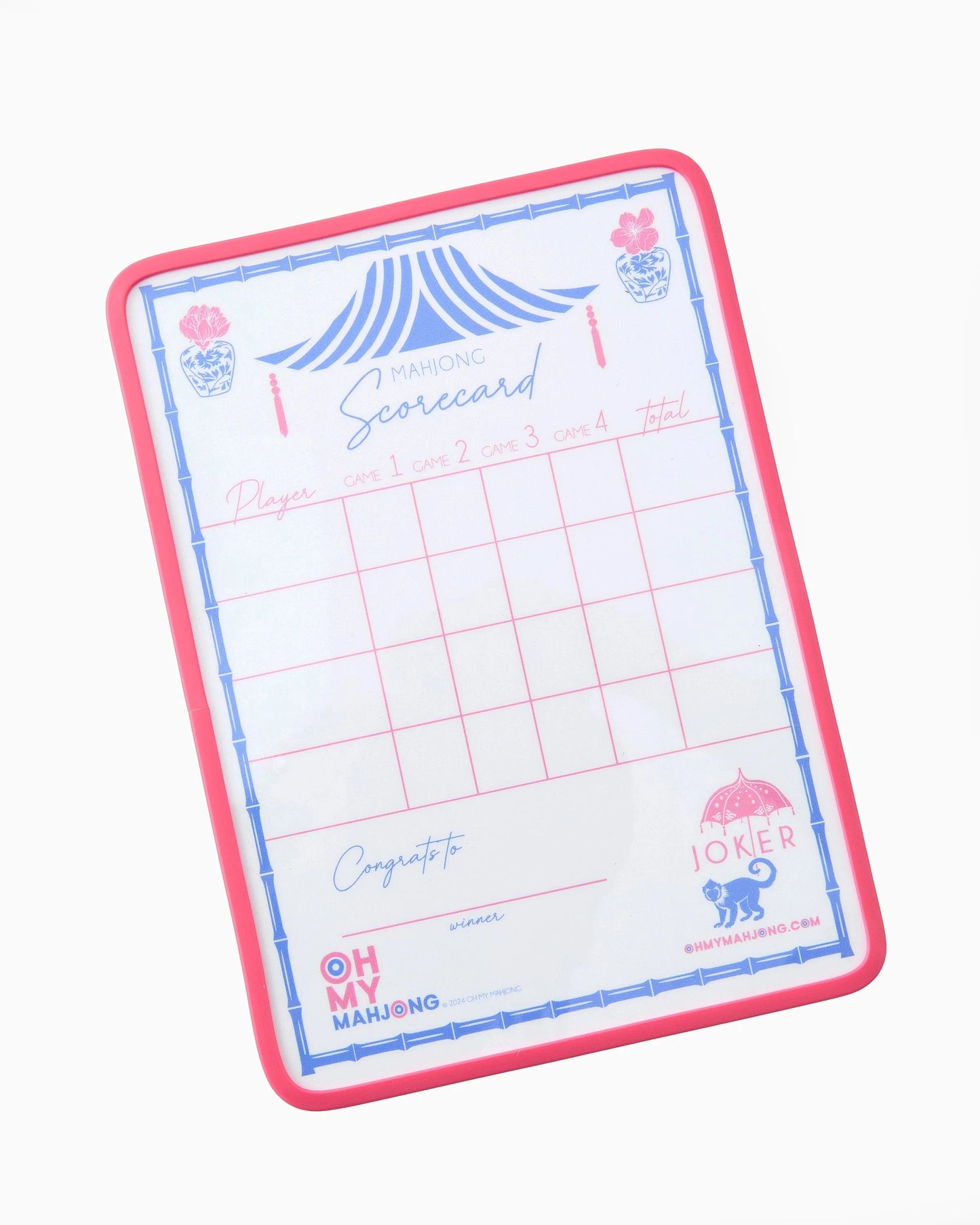 Chinoiserie Scorecard The Happy Southerner 