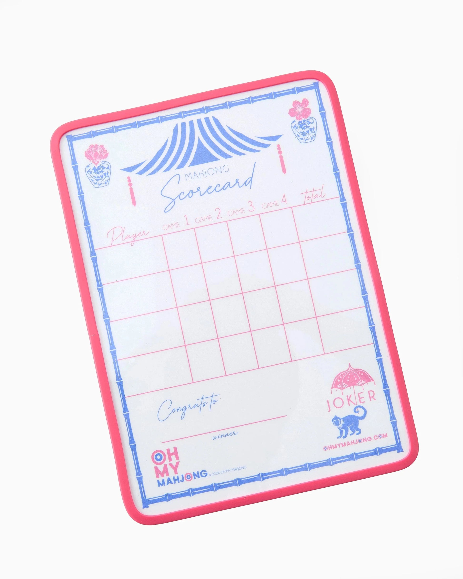 Chinoiserie Scorecard The Happy Southerner 