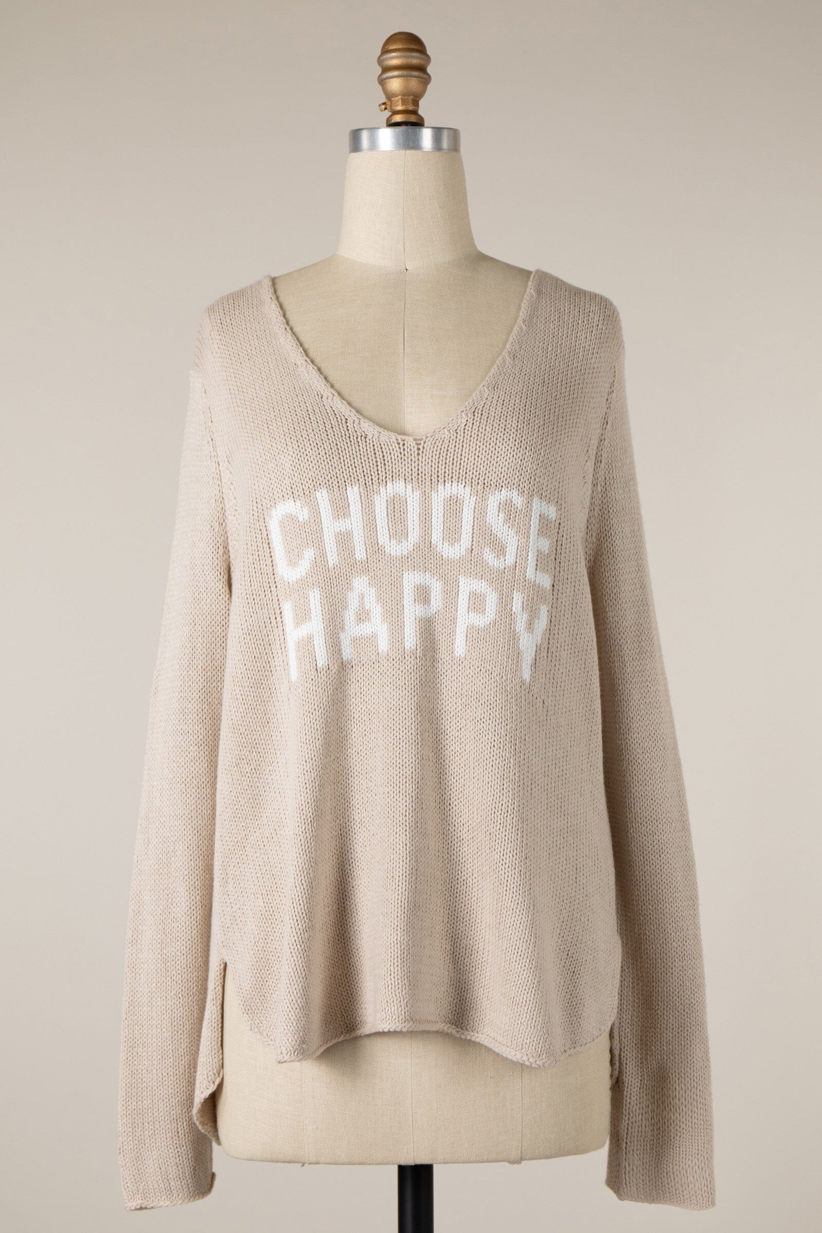 Choose Happy Sweater The Happy Southerner 