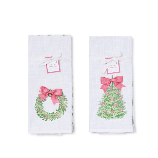 Christmas Bow Towel The Happy Southerner 