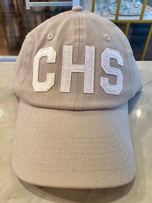 CHS - Charleston, SC Hat Grey The Happy Southerner 