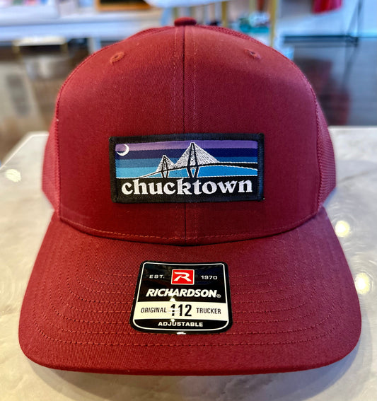Chucktown Hat - Maroon The Happy Southerner 
