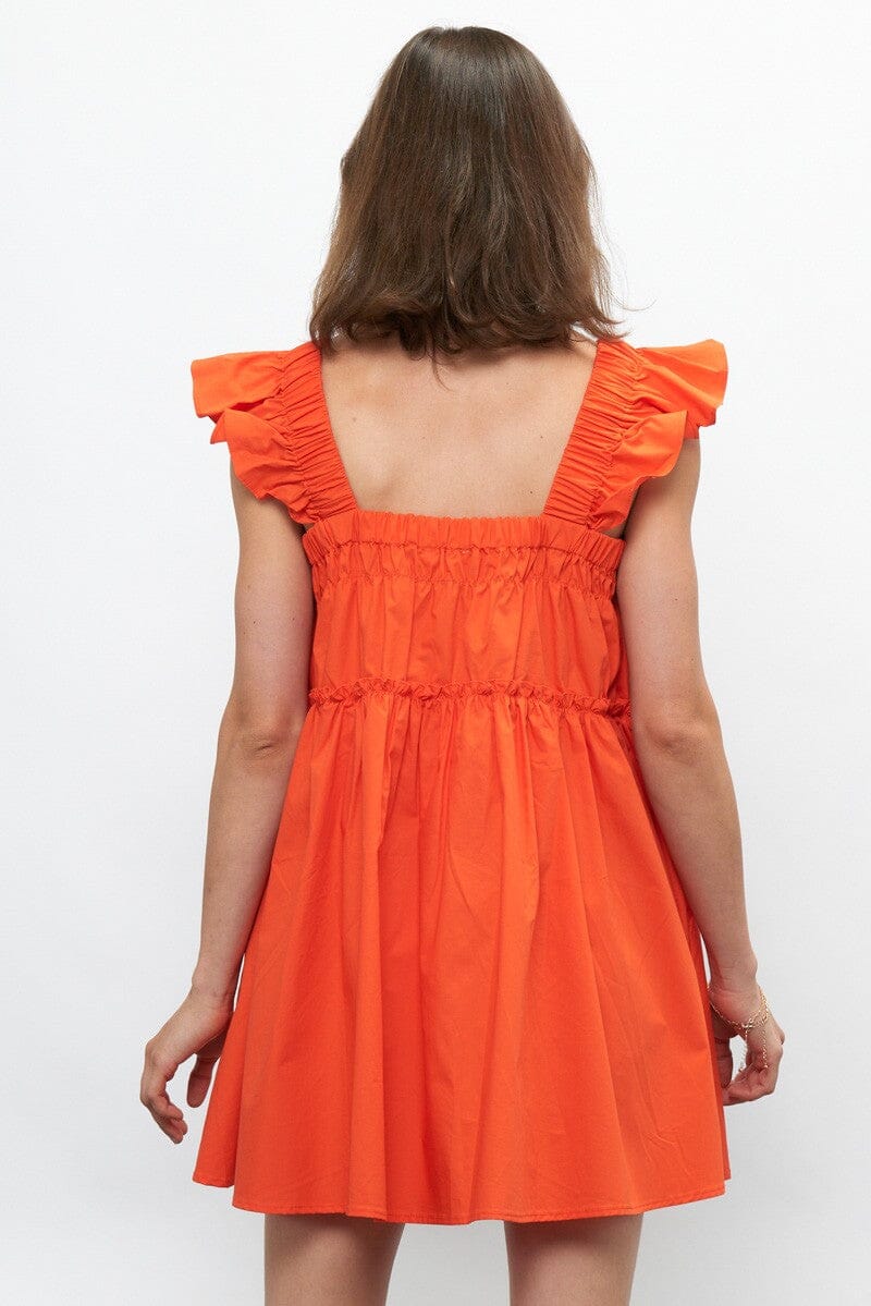 Clemson Gameday Dress - Orange The Happy Southerner 