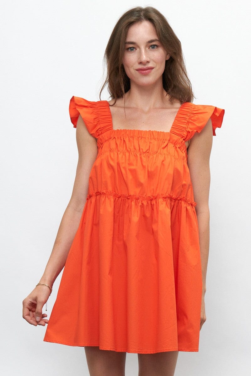 Clemson Gameday Dress - Orange The Happy Southerner 