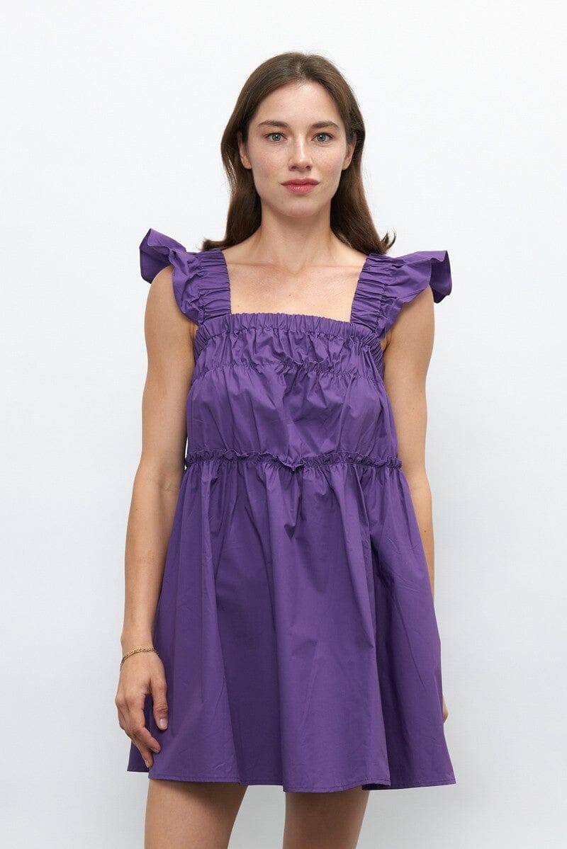 Clemson Gameday Dress - Purple The Happy Southerner 