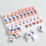 Clemson Mahjong Tiles - ABL The Happy Southerner 