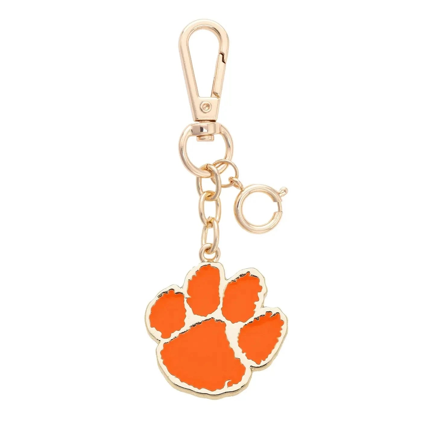 Clemson Tigers Enamel Logo Bag Charm The Happy Southerner 
