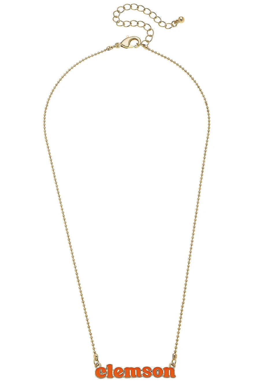 Clemson Tigers Slogan Necklace The Happy Southerner 