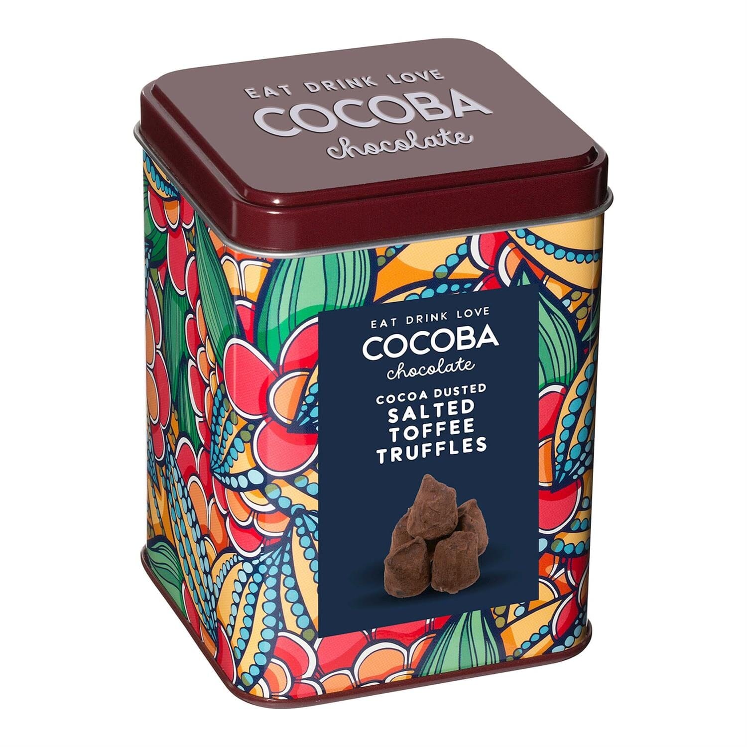 Cocoba Cocoa Dusted Salted Toffee Truffles The Happy Southerner 