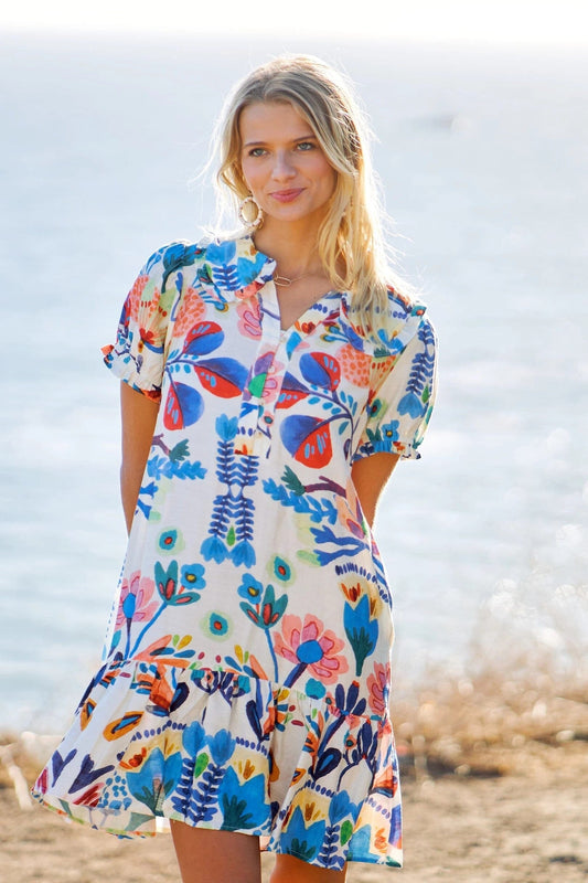 Collar Mini Dress The Happy Southerner 