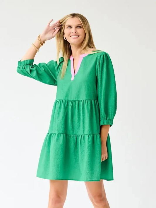 Cooper Dress Green The Happy Southerner 