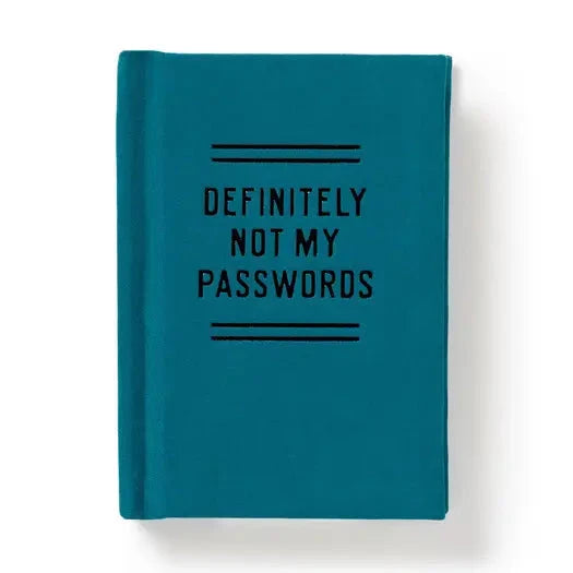 Definitely Not My Passwords - Password Diary The Happy Southerner 