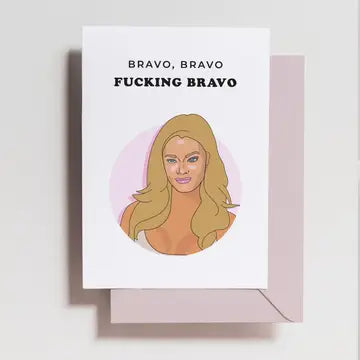 Denise Richards - Bravo Bravo Bravo - Rhobh Card The Happy Southerner 