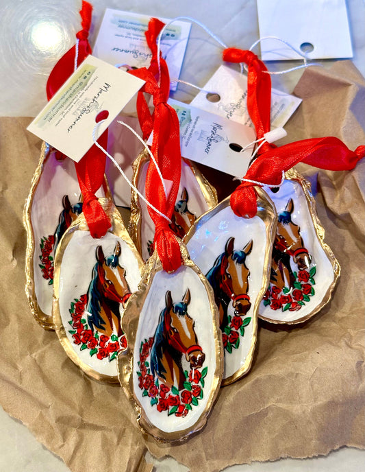 Derby Horse Oyster Ornament The Happy Southerner 