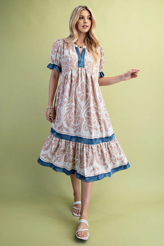 Desert Bloom Midi Dress The Happy Southerner 