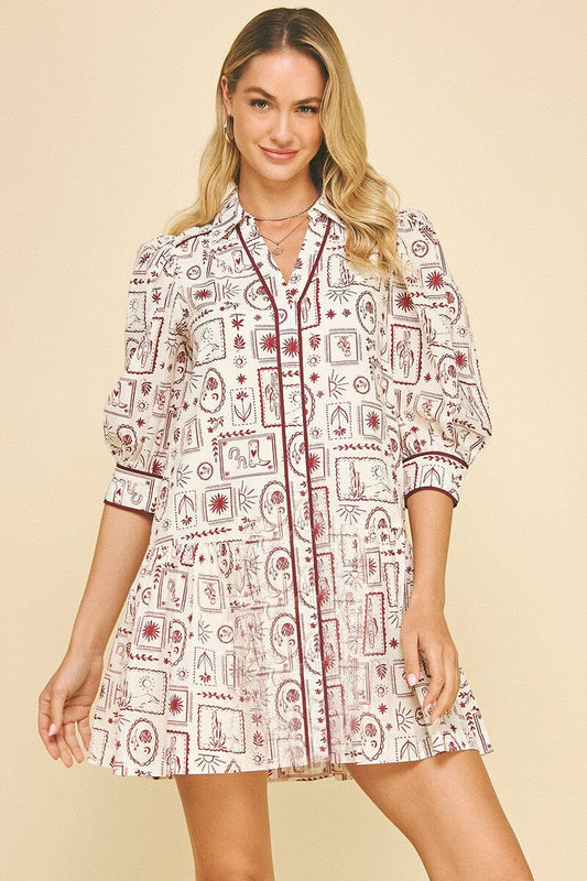 Desert Daydream Printed Dress The Happy Southerner 