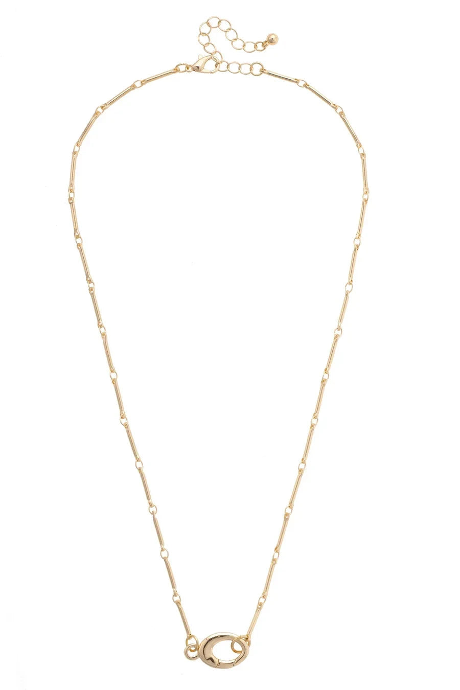 Dolly Delicate Link Charm Necklace The Happy Southerner 