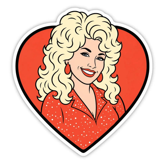 Dolly Love Sticker The Happy Southerner 