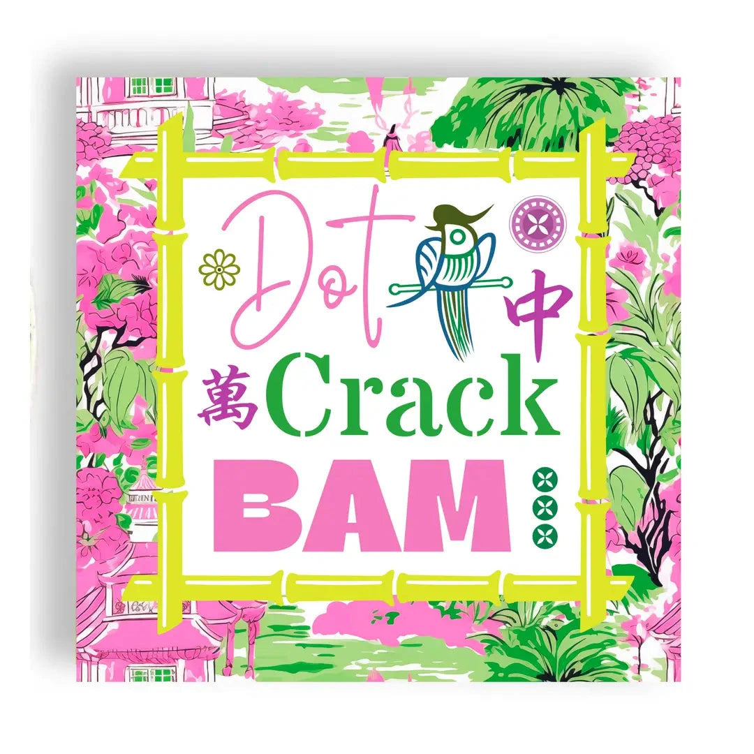 Dot Bam Crack Mahj Napkins The Happy Southerner 